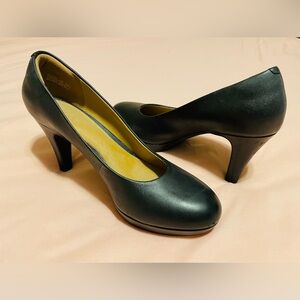 Clarks Classic Black Heels